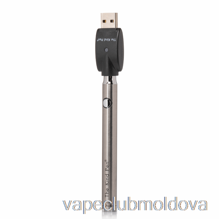 Kit Vape Pod The Kind Pen Twist Vv 510 Baterie Argintie